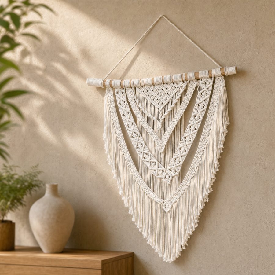 Macramé — artisanat Sabaguina, Saint-Leu (2)