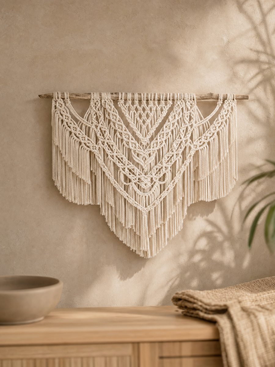 Macramé — artisanat Sabaguina, Saint-Leu (3)